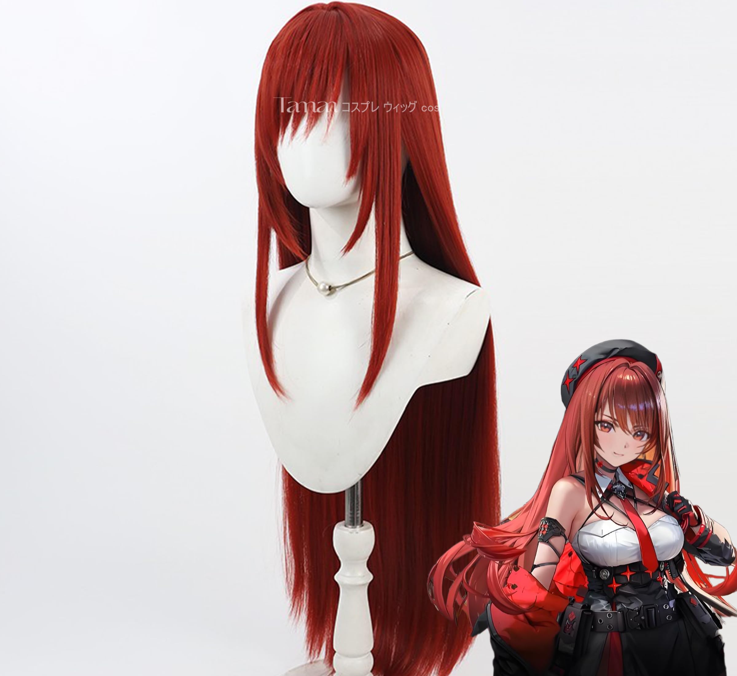NIKKE コスプレ ラピ レッドフード ウィッグ付き コスプレウィッグ 勝利の女神：NIKKE ラピ レッドフード